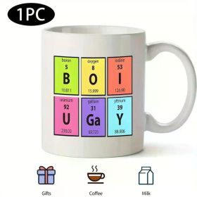 Funny Gays Gag Themed Ceramic Coffee Mug Tea Cup With Handle, Insulated Coffee Mug, Gift for Men Gay People