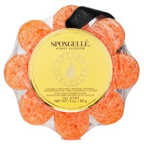 SPONGELLE - Wild Flower Soap Sponge - Honey Blossom (Orange) 001427 1pc/85g