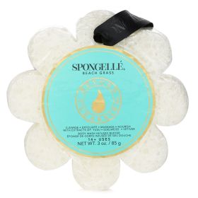 SPONGELLE - Wild Flower Soap Sponge - Beach Grass (White) 008161 1pc/85g