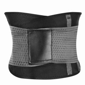 U-Shaped Slimming Waist Belt Body Abdominal Shapewear Sport Tummy Cincher Bands Office Ladies Postpartum Mothers (Option: WaistShaper(2Xl Black))