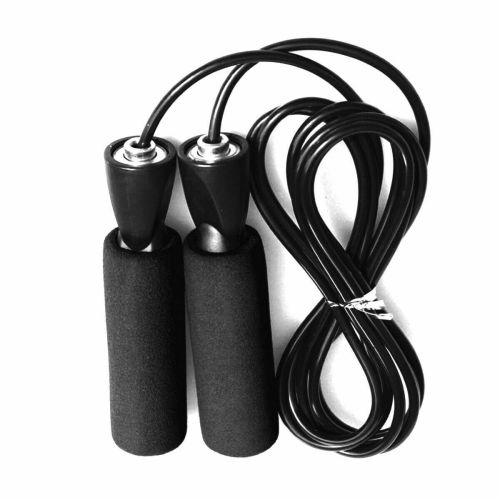 Gym Aerobic Exercise Boxing Skipping Jump Rope Adjustable Bearing Speed Fitness Bearing Jump Rope Tangle-Free Jumping Rope Speed Equipments Skipp
