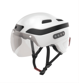 bicycle smart Bluetooth headset 1080 FHD photo and video cycling record BT5.2+BLE4.2 WIFI + APP + remote control gravity sensing magnetic suction (PS03D-1080P: PS03D-1080white)